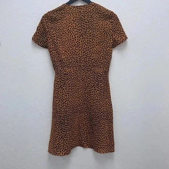 J. Crew NWT Women's Drapey twill wrap dress Size 2 - Picture 8 of 8